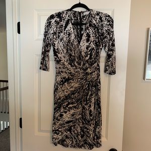 Calvin Klein Faux wrap dress size 6